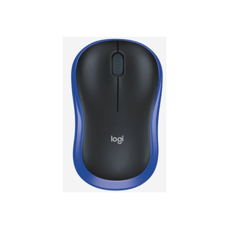 Logitech Wireless Mouse M185 - BLUE - EMEA