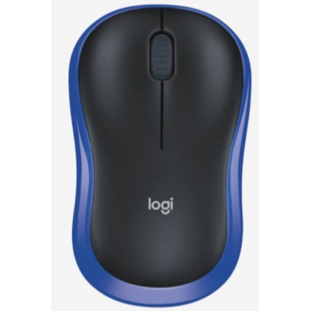 Logitech Wireless Mouse M185 - BLUE - EMEA
