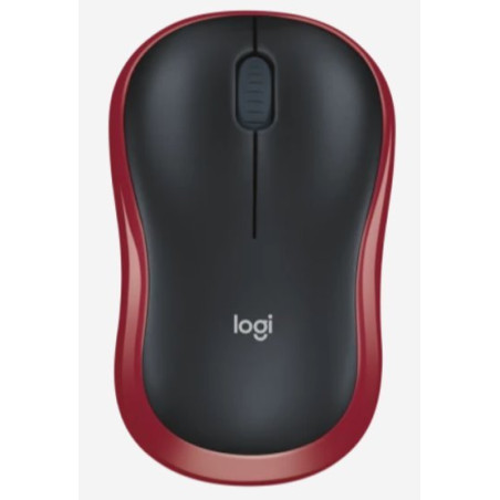 Logitech Wireless Mouse M185 - RED - EMEA
