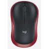 Logitech Wireless Mouse M185 - RED - EMEA