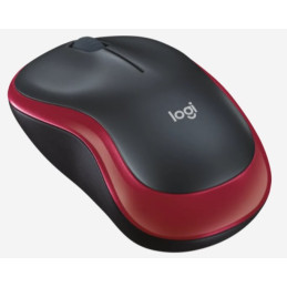 Logitech Wireless Mouse M185 - RED - EMEA