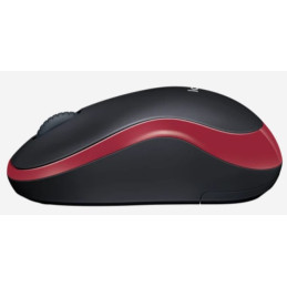 Logitech Wireless Mouse M185 - RED - EMEA