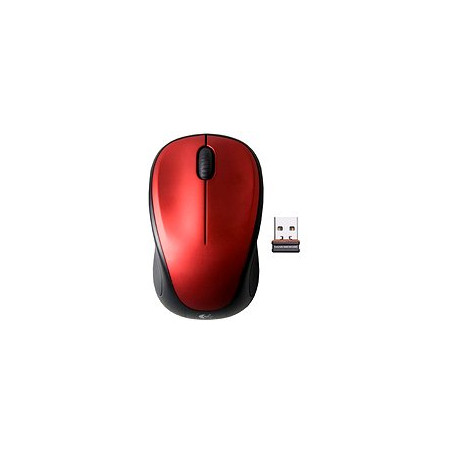 Logitech Wireless Mouse M235 - EMEA - RED