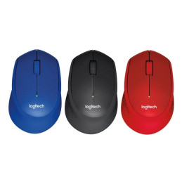 Logitech Wireless Mouse M330 SILENT PLUS - EMEA - BLUE