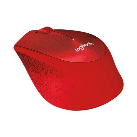 Logitech Wireless Mouse M330 SILENT PLUS - EMEA - RED