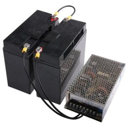 Solarmi propojovací DC kabel, 60cm, očko M6 - dutinka