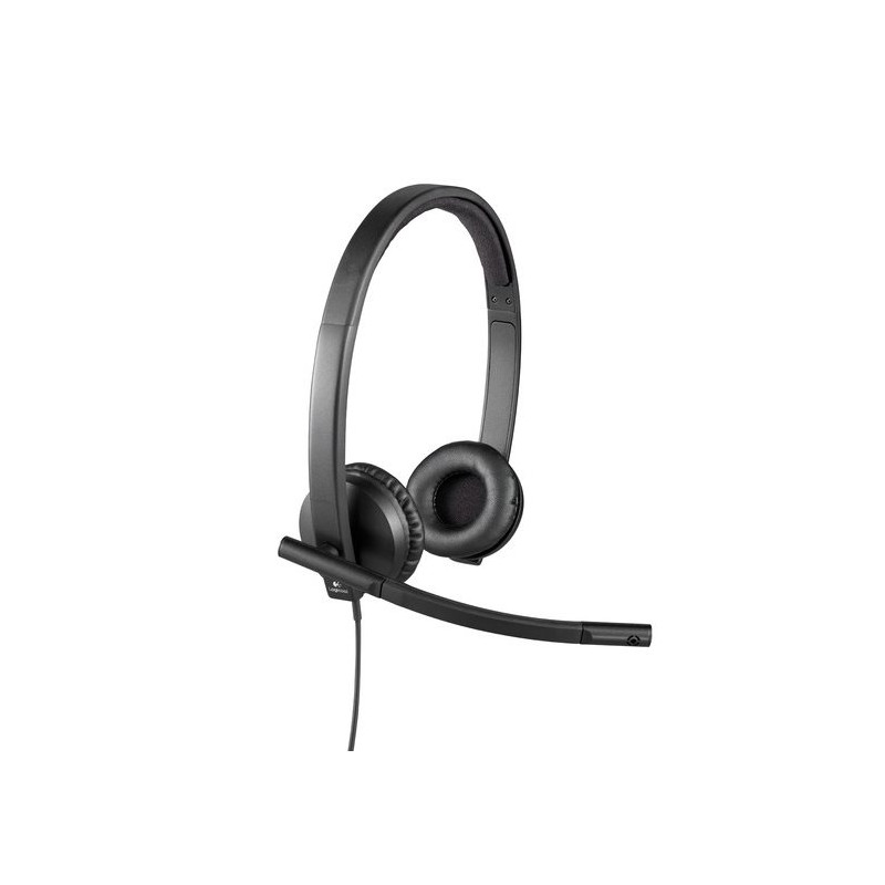 Logitech UC Corded Stereo USB Headset H570e (Leatherette Pad) - Business EMEA