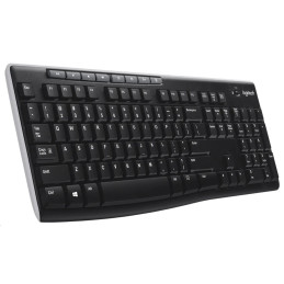 Logitech Wireless Keyboard K270 - EER - Czech layout