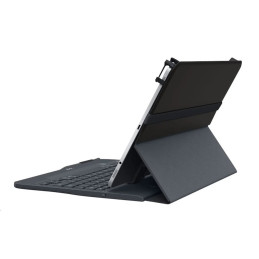 Logitech Universal Folio with integrated keyboard for 9-10 inch tablets - UK - INTNL