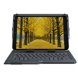 Logitech Universal Folio with integrated keyboard for 9-10 inch tablets - UK - INTNL