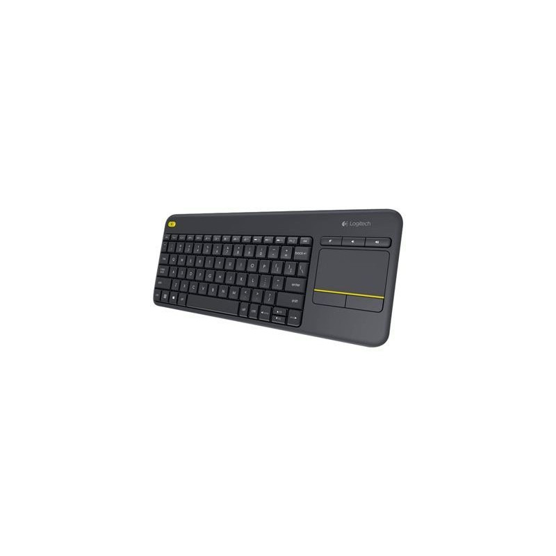 Logitech Wireless Touch Keyboard K400 Plus - INTNL - UK layout - Black