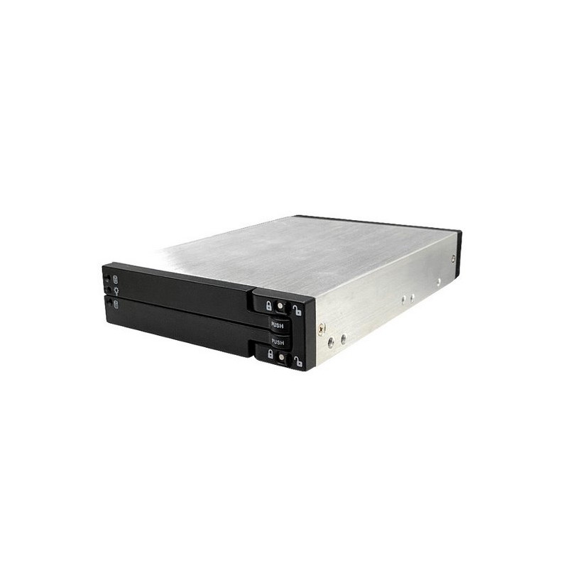 Jou Jye MobileRack pro 2x 2.5" SATA/SAS HDD do 1x 3,5" black