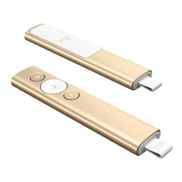 Logitech BT/WL Presenter SPOTLIGHT - EMEA - GOLD