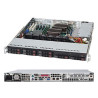 SUPERMICRO 1U chassis 8x 2,5" HS SAS/SATA, 600W (80PLUS Platinum)
