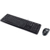 Logitech drátové combo klávesnice myš MK120 - DEU layout - černá
