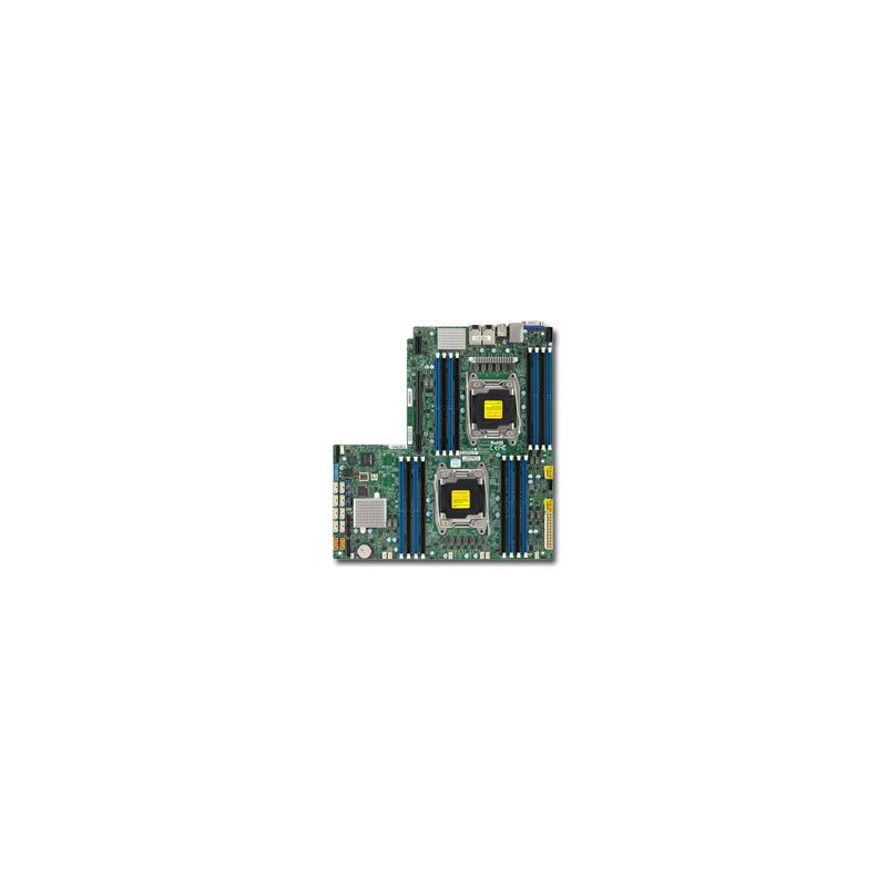 SUPERMICRO MB 2xLGA2011-3, iC612 16x DDR4 ECC,10xSATA3,(PCI-E 3.0 (Lx32),2x 10GbE,IPMI