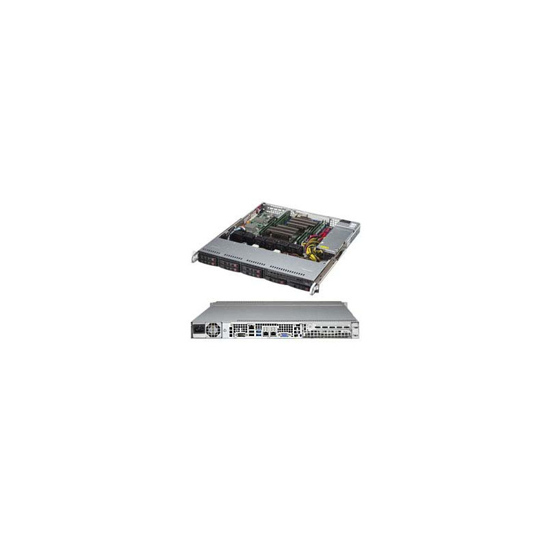 SUPERMICRO 1U chassis 8x 2,5" HS SAS3/SATA (2x NVMe), 600W (80PLUS Platinum)