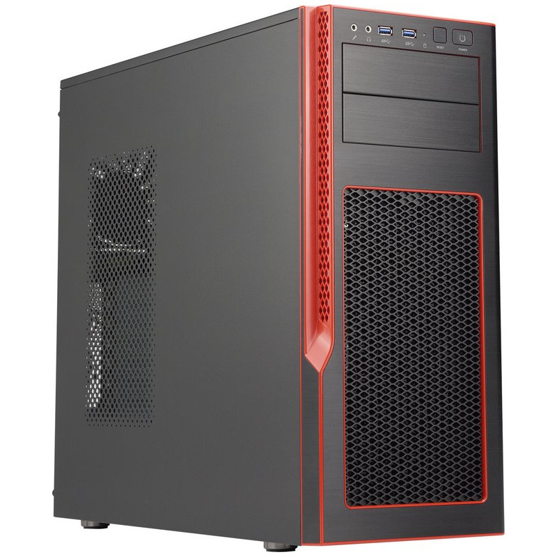 SUPERMICRO Mid-Tower 6x 3,5" + 4x 2,5" int. HDD, 2x 5,25", bez zdroje