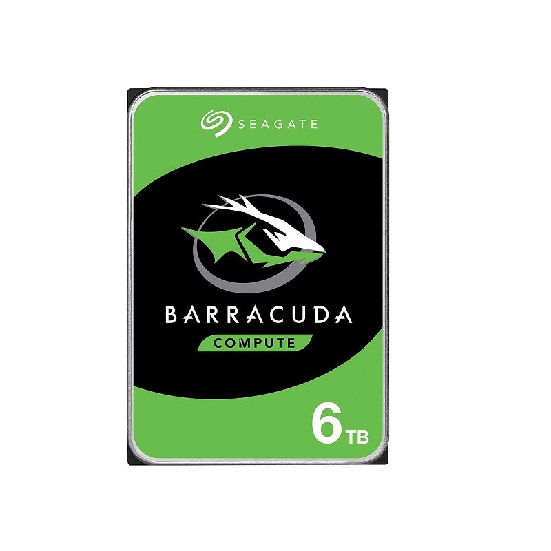 Seagate HDD BarraCuda 3.5" 6TB - 5400rpm/SATA-III/256MB