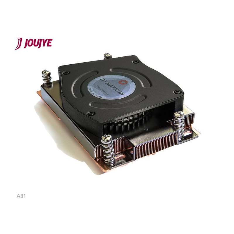 Jou Jye 1U a více A31 AMD SP3/TR4 - 1U Active Copper1100 Heatsink with Vapour Chamber Base