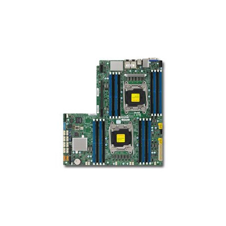 SUPERMICRO MB 2xLGA2011-3, iC612 16x DDR4 ECC,10xSATA3,(PCI-E 3.0/(Lx32),2x 1GbE LAN,IPMI