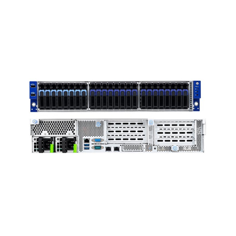 TYAN Transport SX 2U server 1x SP3, 16x DDR4 ECC R, 24x 2,5" (16 SATA,8 U.2), 2x770W (plat.), 2x 1Gb LAN + OCP, IPMI