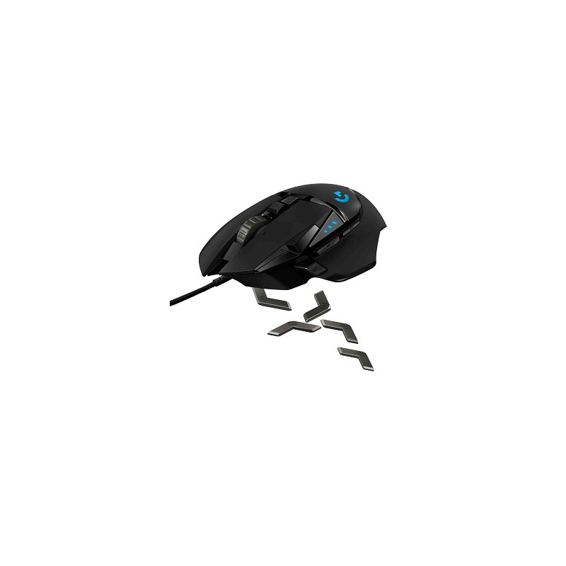 Logitech G502 HERO High Performance Gaming Mouse - BLACK - EER2