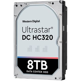 Western Digital Ultrastar DC HC320 3.5in 26.1MM 8000GB 256MB 7200RPM SATA ULTRA 512E SE