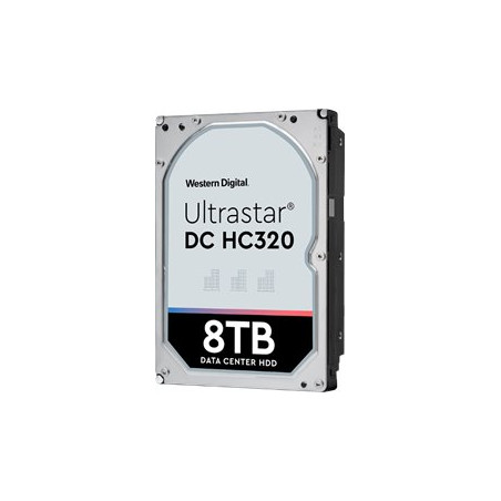 Western Digital Ultrastar DC HC320 3.5in 26.1MM 8000GB 256MB 7200RPM SATA ULTRA 512E SE