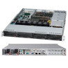 SUPERMICRO 1U chassis 4x 3,5" HS SAS/SATA, 2x700W (80PLUS Platinum), WIO
