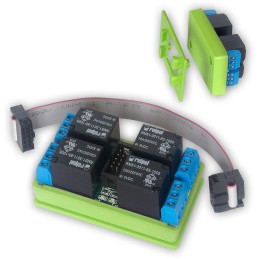 TINYCONTROL rozšiřující modul pro LAN ovladači, 4x relé 10A pro LK3 a LK4