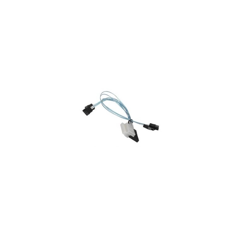 Supermicro Internal SLimline SAS x8 (LA) to SATA x4, 16/26CM,32AWG
