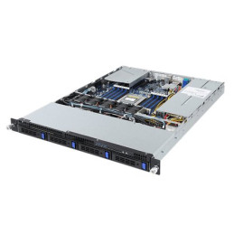 Gigabyte server R151-Z30 1xSP3 (AMD Epyc), 16x DDR4 RDIMM, 4x 3,5 HS SATA3, M.2, 2x 10GbE SFP+, IPMI, 2x 650W plat