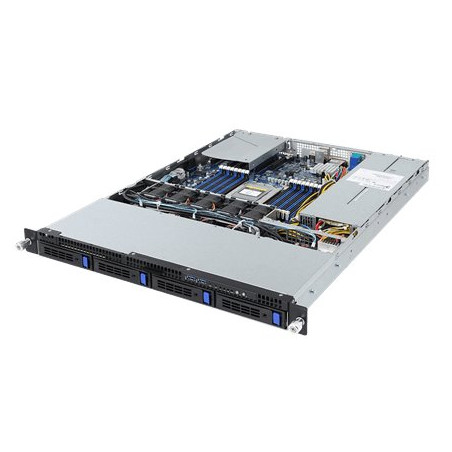 Gigabyte server R151-Z30 1xSP3 (AMD Epyc), 16x DDR4 RDIMM, 4x 3,5 HS SATA3, M.2, 2x 10GbE SFP+, IPMI, 2x 650W plat