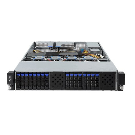 Gigabyte server G221-Z30 1xSP3 (AMD Epyc), 2x GPU,16x DDR4 RDIMM,16x2,5 HS SATA3, M.2, 2x 10Gb SFP+, IPMI, 2x 1200W plat
