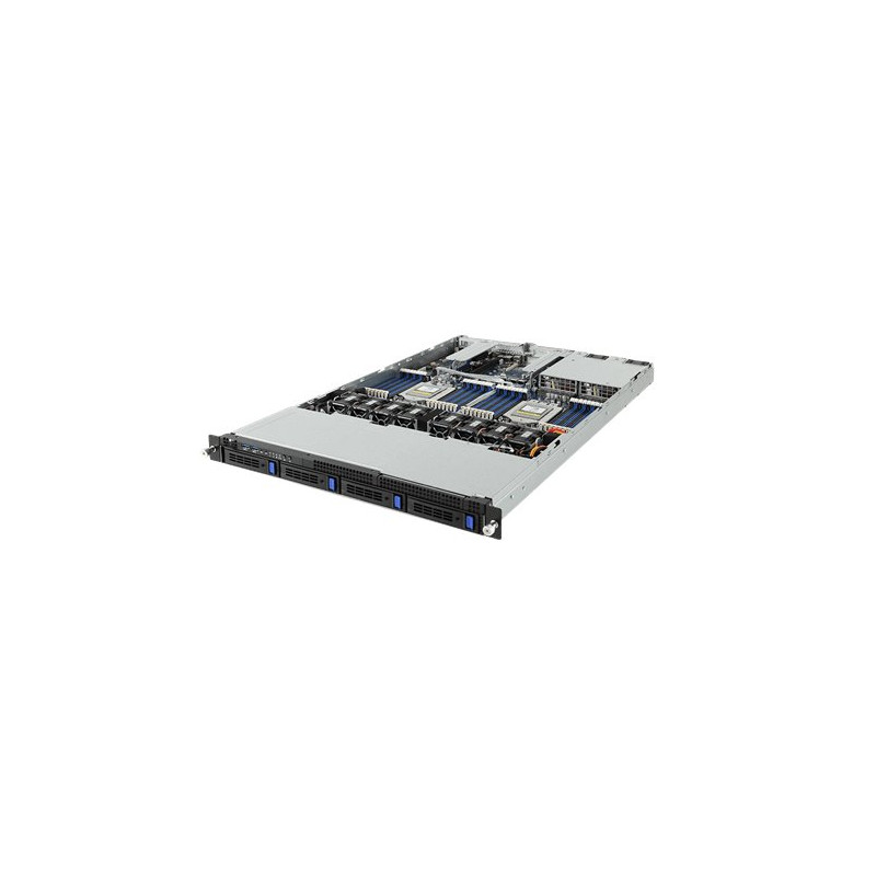 Gigabyte server R181-Z90 2xSP3 (AMD Epyc), 32x DDR4 RDIMM, 4x 3,5 HS SATA3, M.2, 2x 1GbE i350, IPMI, 2x 1200W plat