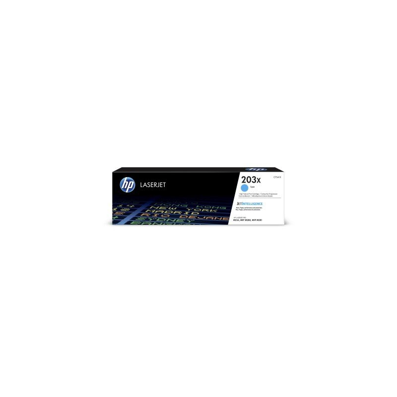 HP Toner 203X LaserJet Cyan