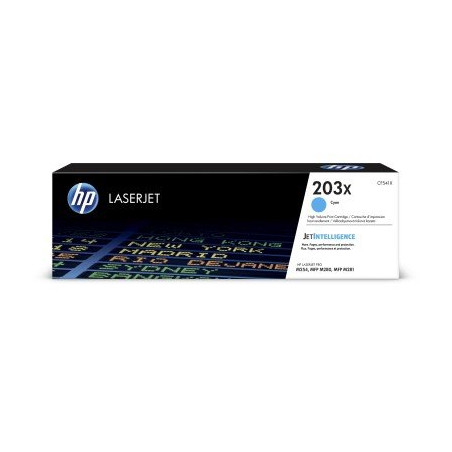 HP Toner 203X LaserJet Cyan