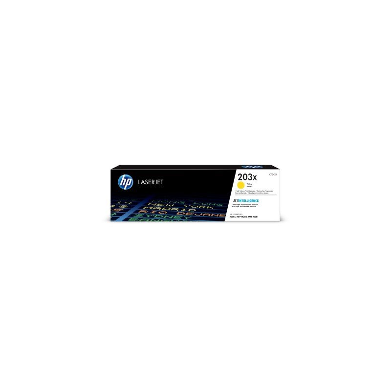 HP Toner 203X LaserJet Yellow