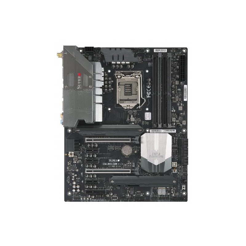 SUPERMICRO MB 1xLGA1151 8/9g 120W, Z390, 4x DDR4,6xSATA3, 6xPCIe 3.0, 2x M.2, 2xLAN+WiFi, 2xDP+HDMI, Audio