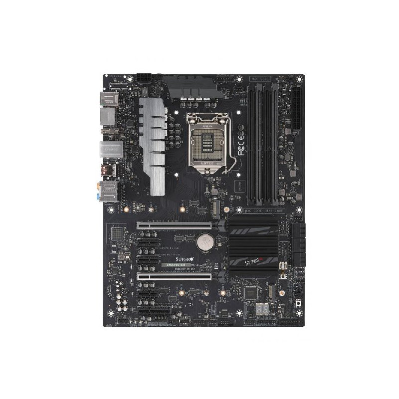 SUPERMICRO MB 1xLGA1151 8/9g 120W, Z390, 4x DDR4,6xSATA3, 6xPCIe 3.0 (2x16), M.2, LANi, 2xDP+HDMI, Audio