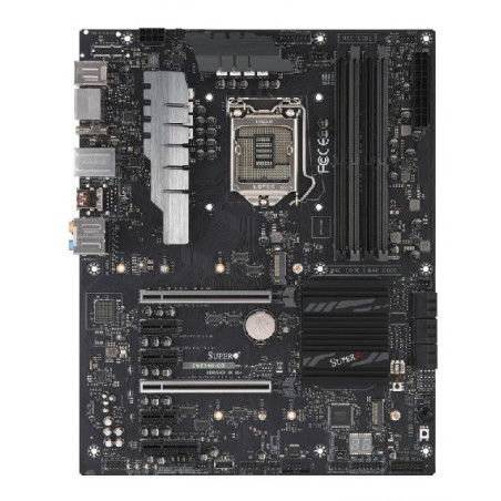 SUPERMICRO MB 1xLGA1151 8/9g 120W, Z390, 4x DDR4,6xSATA3, 6xPCIe 3.0 (2x16), M.2, LANi, 2xDP+HDMI, Audio