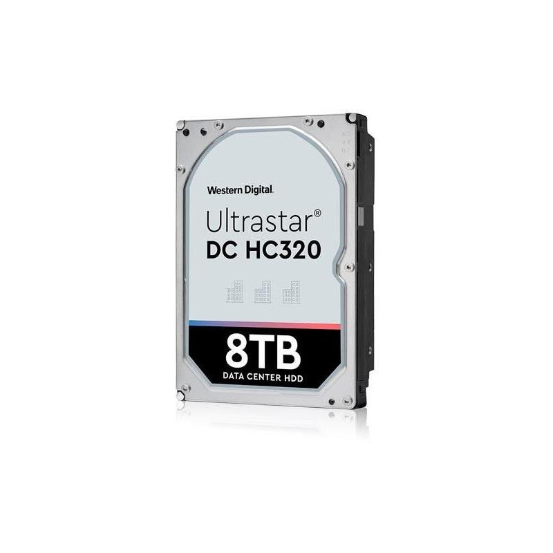 Western Digital Ultrastar DC HC320 3.5in 26.1MM 8000GB 256MB 7200RPM SAS ULTRA 512E SE P3