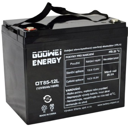 GOOWEI ENERGY Pb záložní akumulátor VRLA GEL 12V/85Ah (OTL85-12)