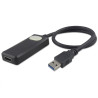 PremiumCord USB 3.0 adaptér na HDMI se zvukem, FULL HD 1080p