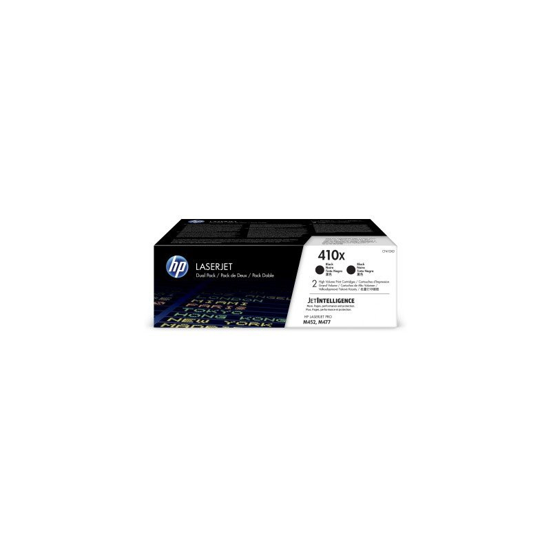 HP Toner 410X LaserJet Black 2-pack