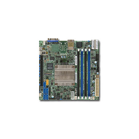 SUPERMICRO ITX MB Xeon D-1540 (8-core), 4x DDR4 ECC DIMM,6xSATA1x PCI-E 3.0 x16, 2xLAN,IPMI