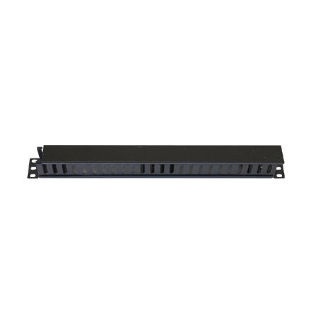 Eurocase panel na kabely RGA-27 19" 1U - 6 plastových úchytů