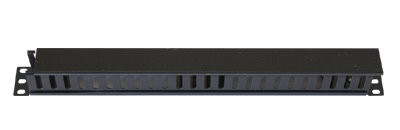 Eurocase panel na kabely RGA-27 19" 1U - 6 plastových úchytů