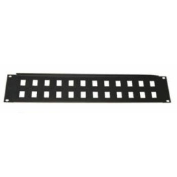 Eurocase panel na kabely GA-28-2U 19" - 24 port
